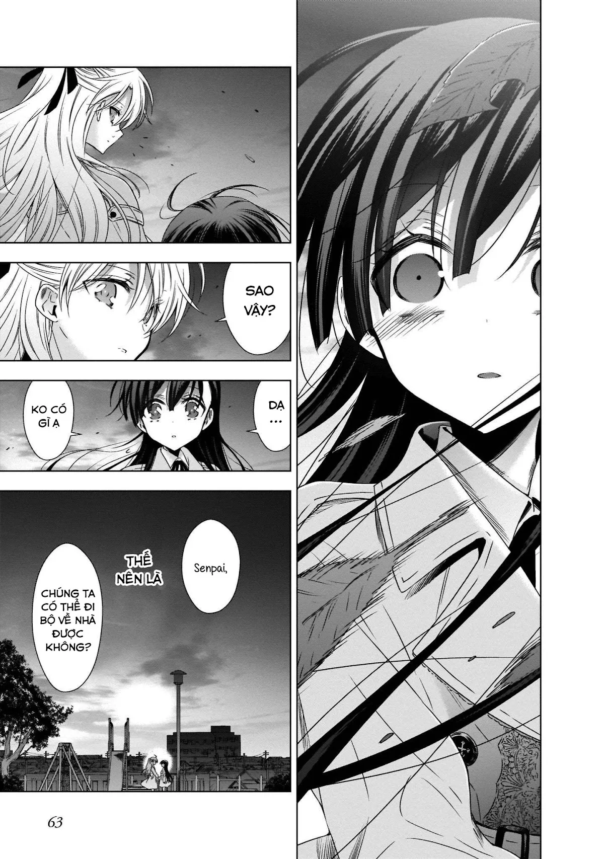 HentaiVN.net - Ảnh 14 - Kyuuketsuki-chan to Kouhai-chan - Chap 23