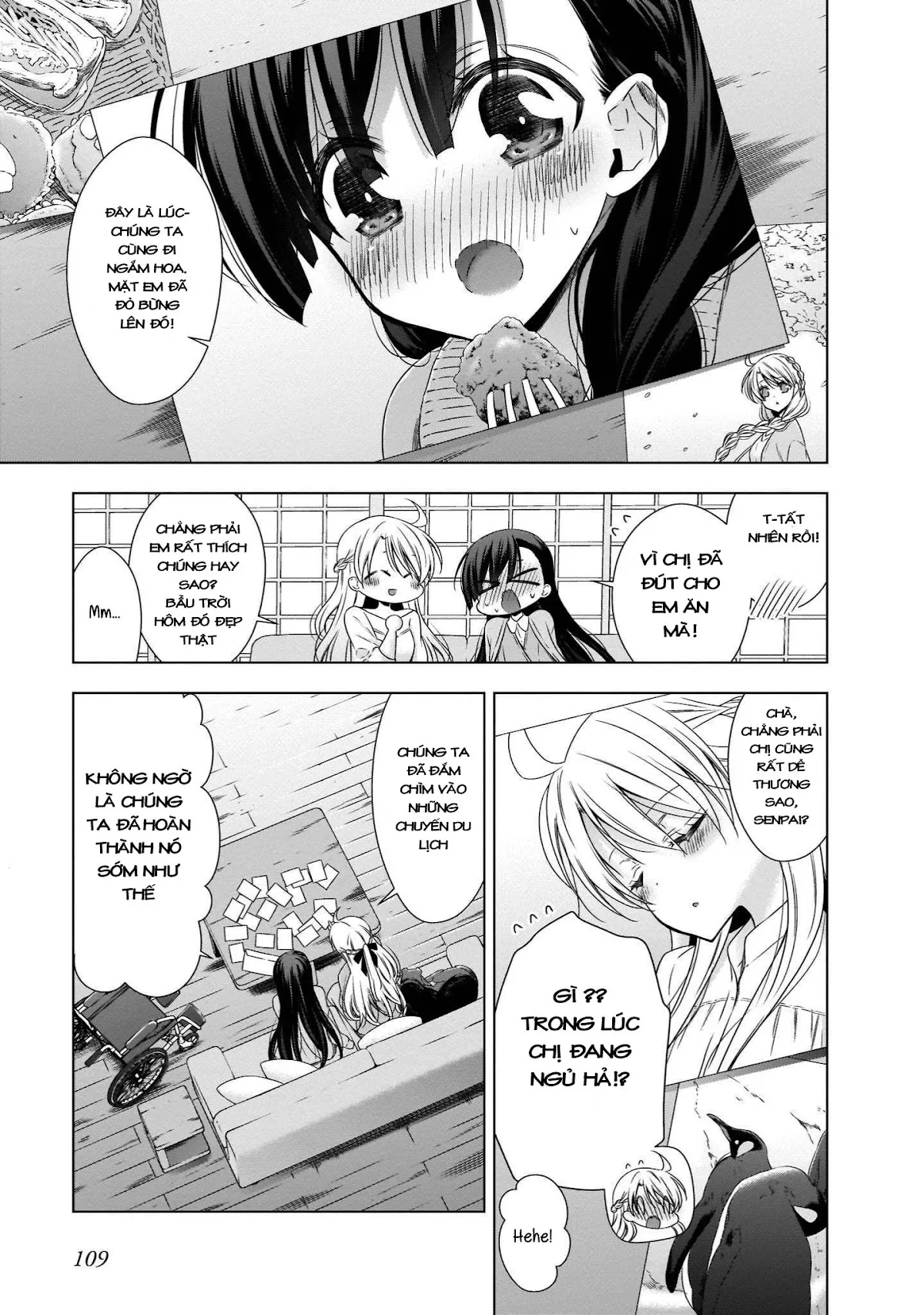 HentaiVN.net - Ảnh 3 - Kyuuketsuki-chan to Kouhai-chan - Chap 25
