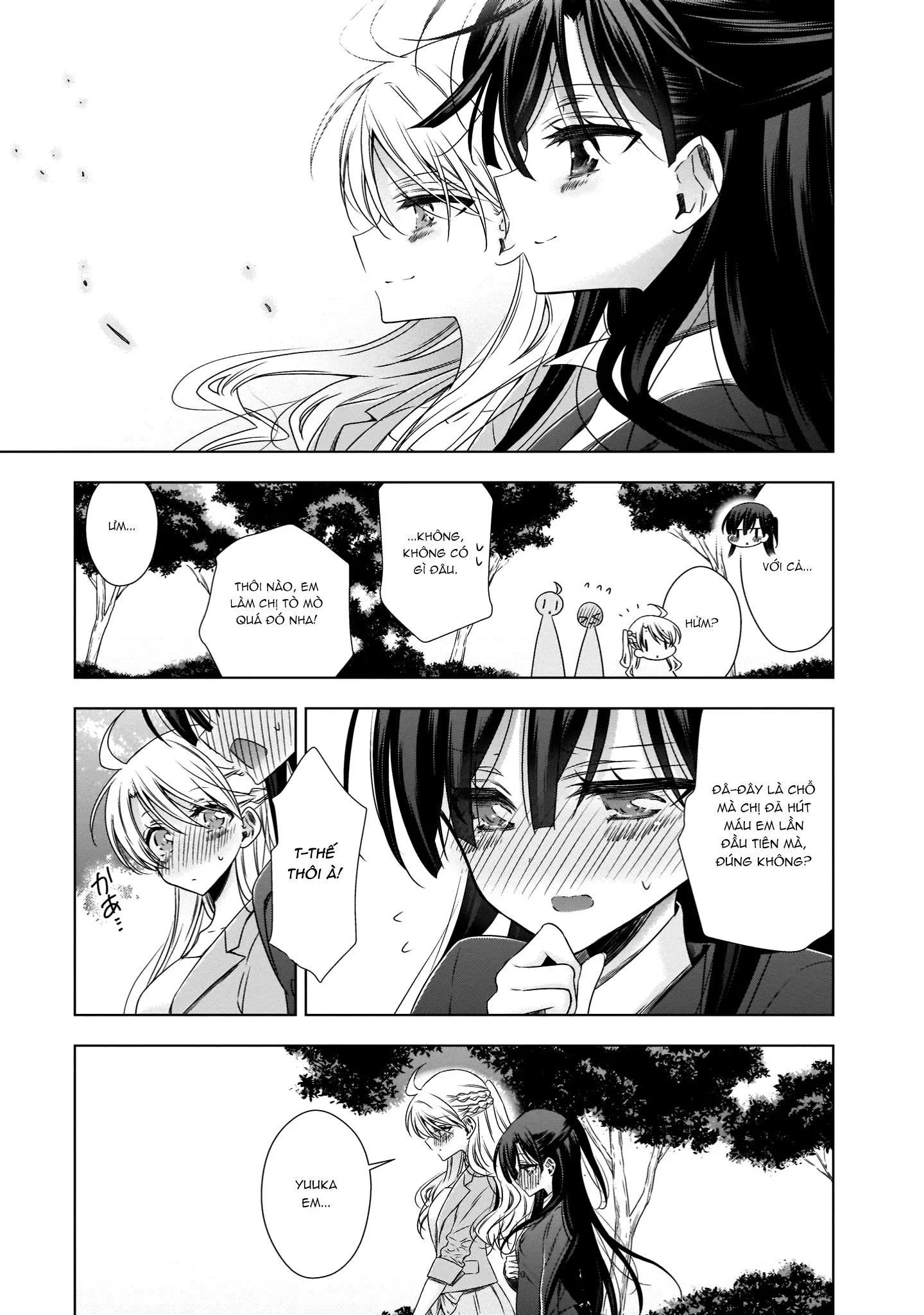 HentaiVN.net - Ảnh 17 - Kyuuketsuki-chan to Kouhai-chan - Chap 27