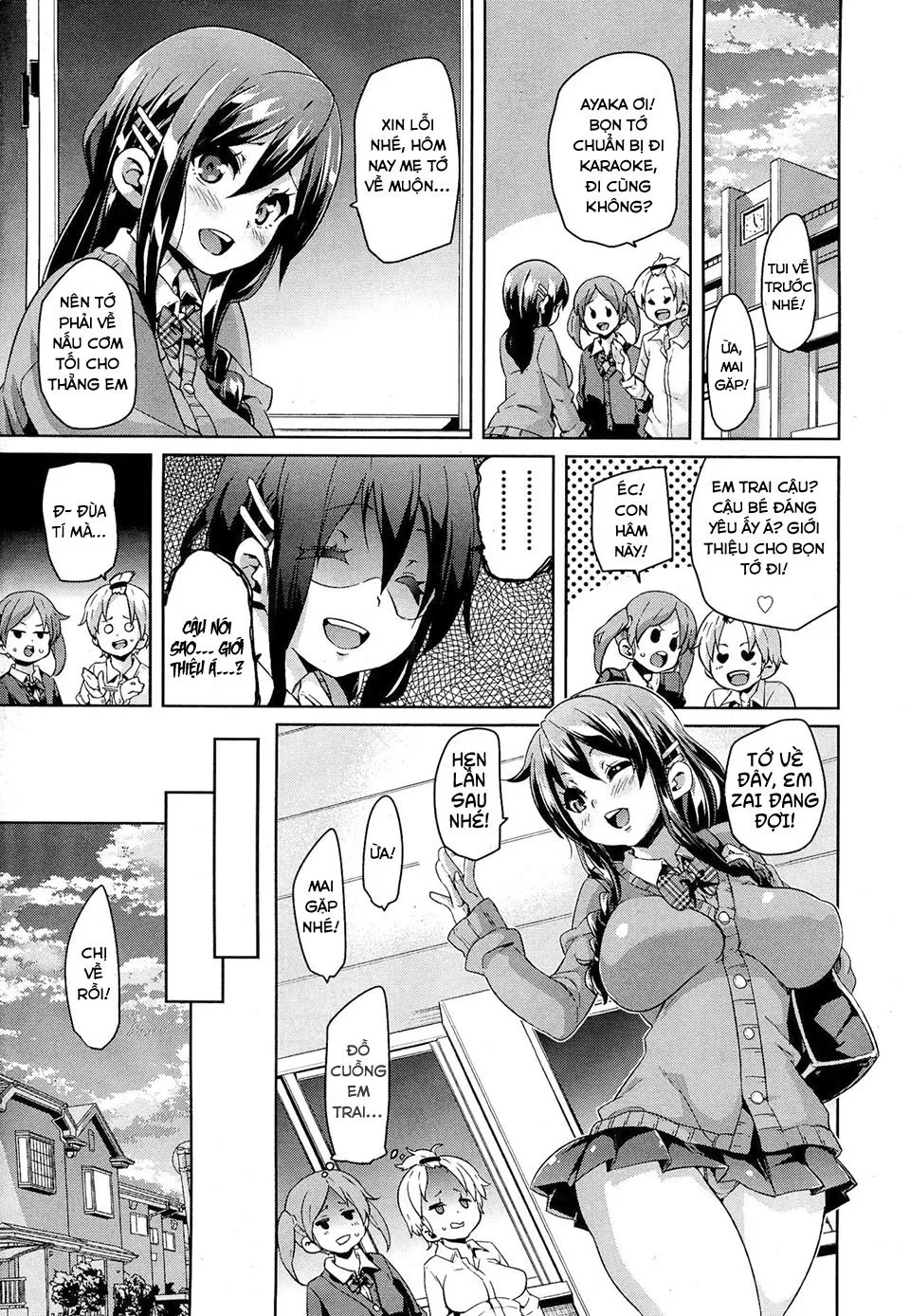 HentaiVN.net - Ảnh 3 - Brocon! Brother complex [BroCon!; Brother Complex] - Chap 1