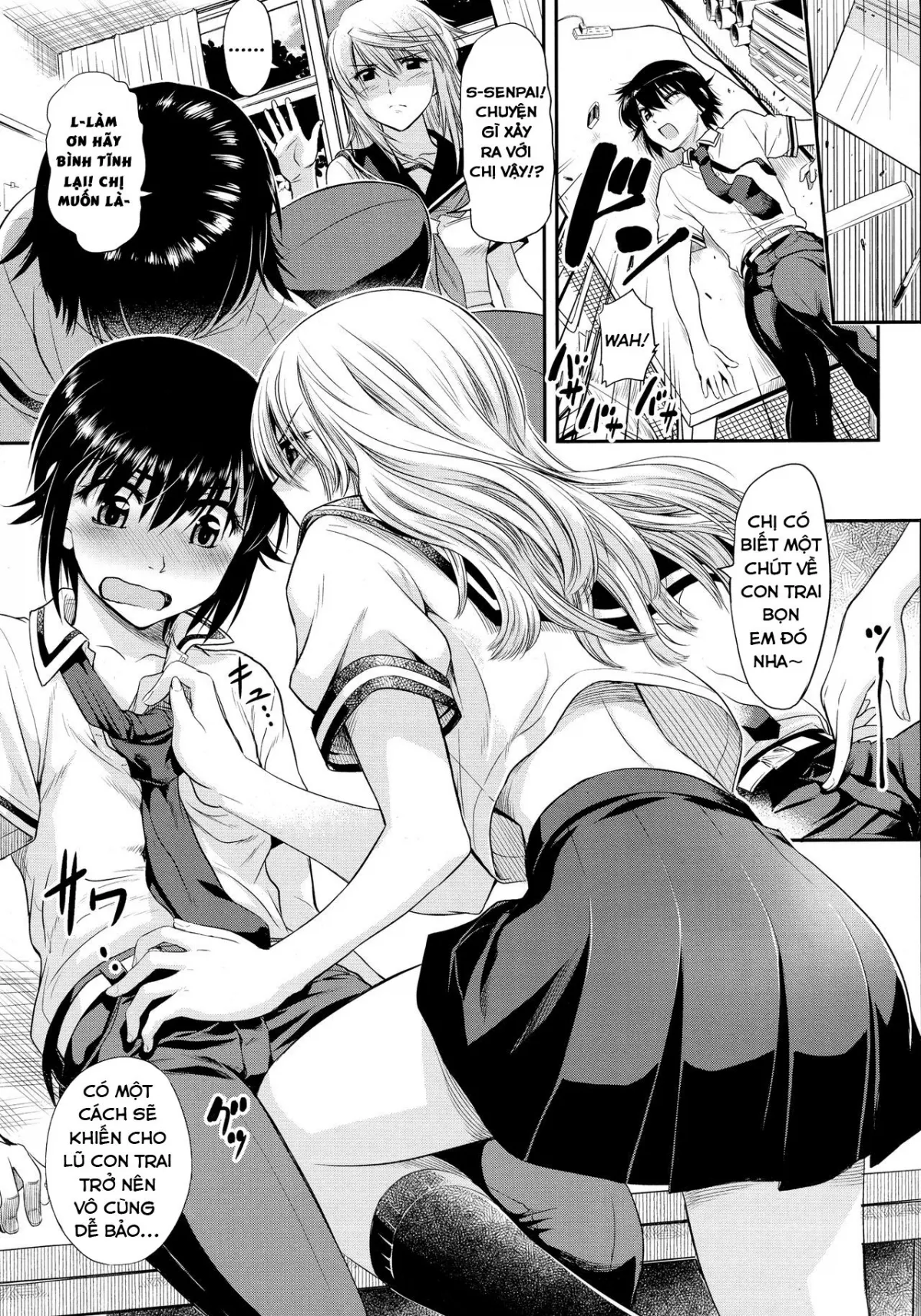 HentaiVN.net - Ảnh 5 - Chị Senpai và bé Kouhai dễ thương! [Keito-kun to Senpai no Kyouki na Nichijou, Keito-kun’s and Senpai’s Insane Everyday Life] - Chap 1