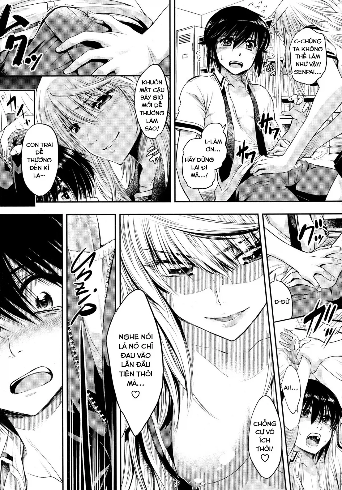 HentaiVN.net - Ảnh 6 - Chị Senpai và bé Kouhai dễ thương! [Keito-kun to Senpai no Kyouki na Nichijou, Keito-kun’s and Senpai’s Insane Everyday Life] - Chap 1