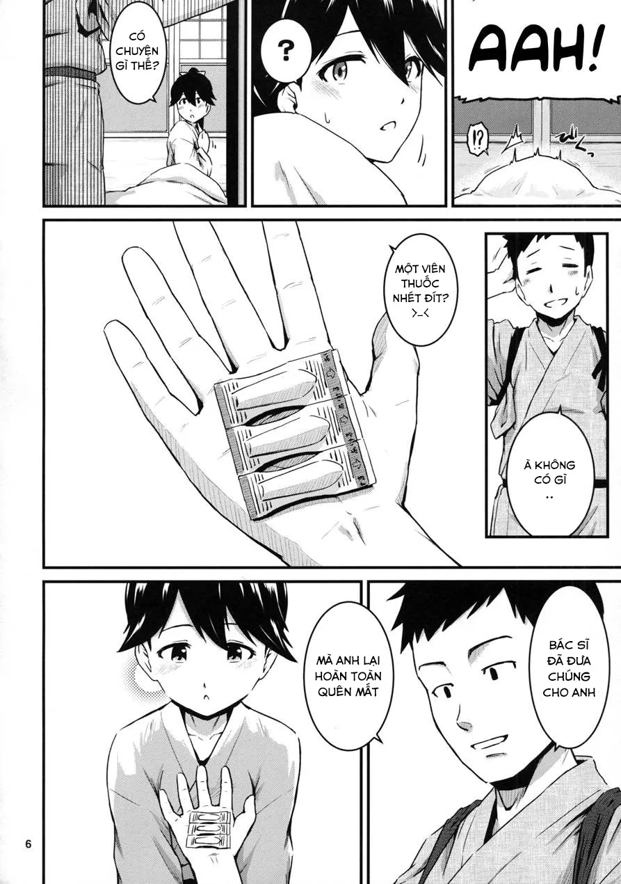 HentaiVN.net - Ảnh 5 - Houshousan ga kazehiita (Kantai Collection) - Chap 1