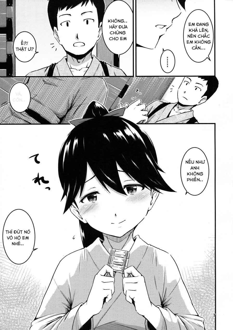 HentaiVN.net - Ảnh 6 - Houshousan ga kazehiita (Kantai Collection) - Chap 1