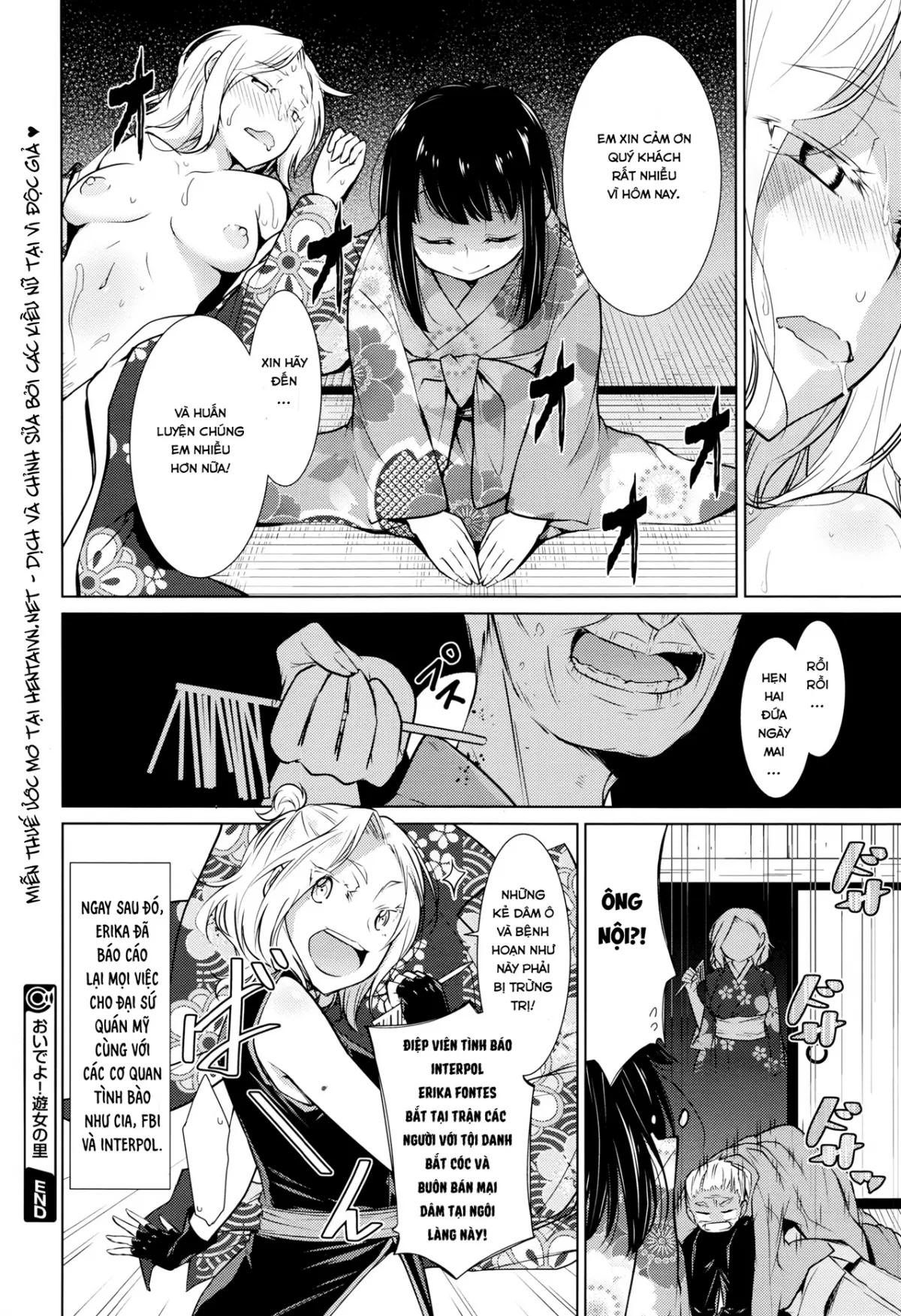 HentaiVN.net - Ảnh 22 - Ý Trời Dẫn Em Đến Ngôi Làng Phò! [おいでよ！遊女の里] - Chap 1