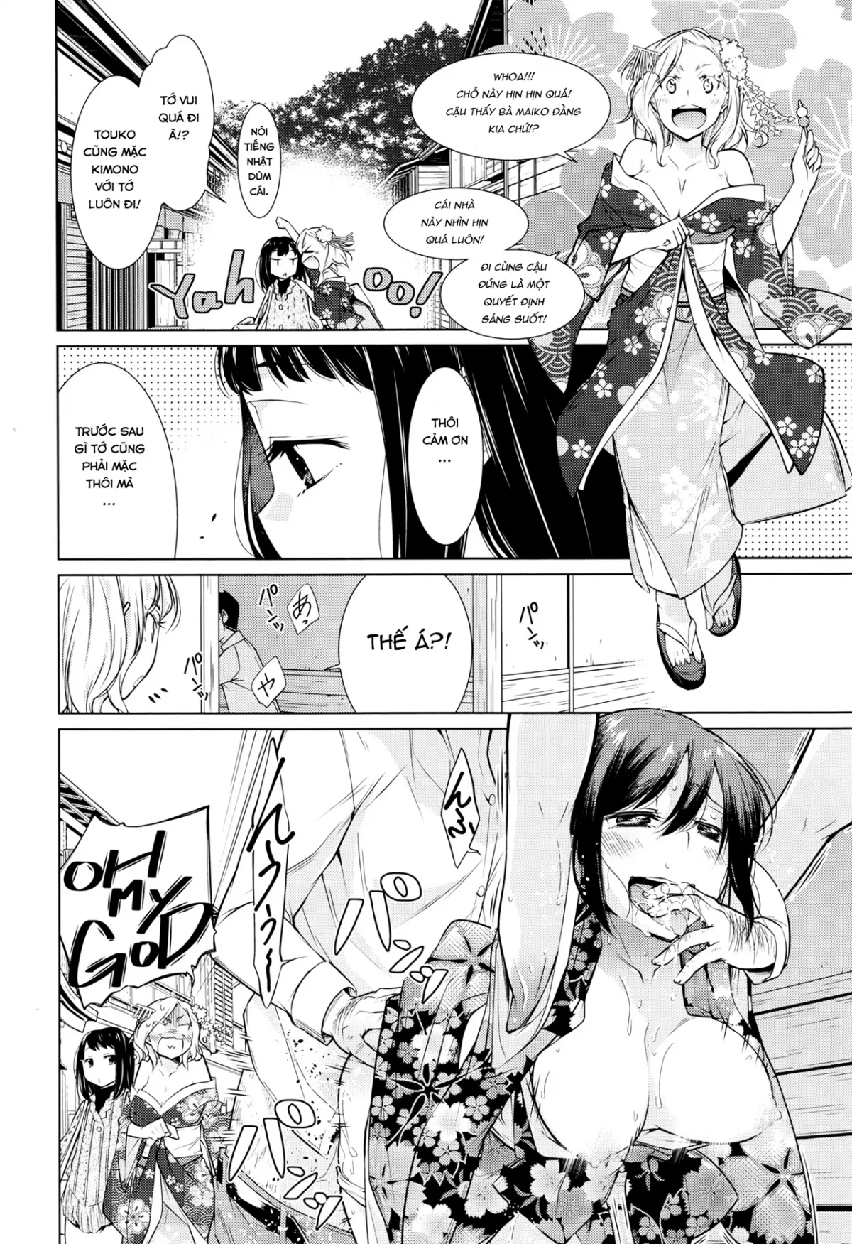 HentaiVN.net - Ảnh 6 - Ý Trời Dẫn Em Đến Ngôi Làng Phò! [おいでよ！遊女の里] - Chap 1