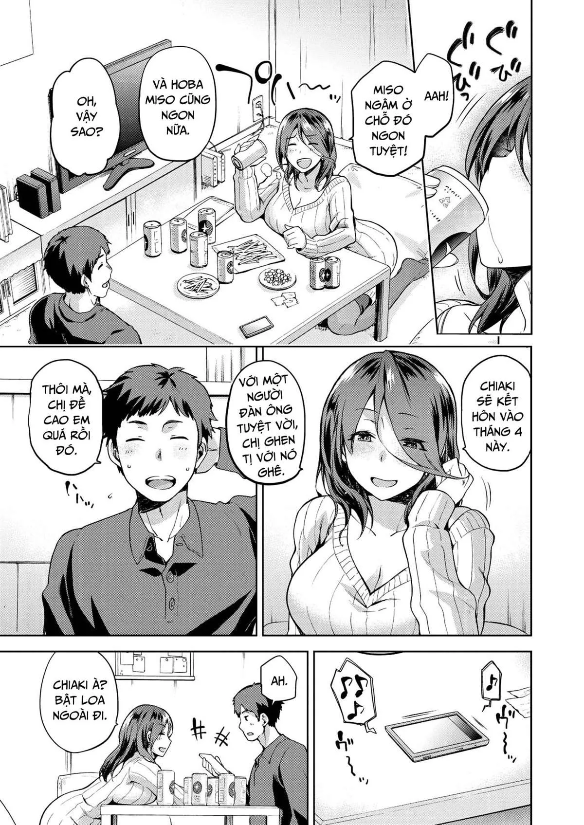 HentaiVN.net - Ảnh 4 - Nagusami Rasen - Chap 1