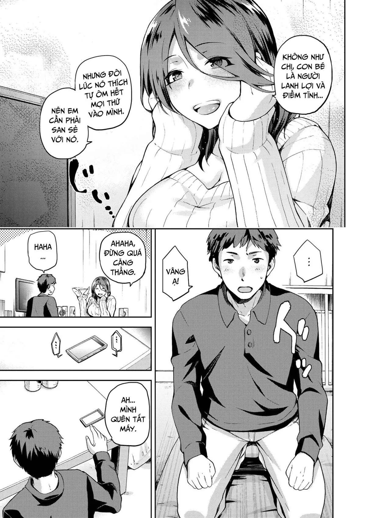 HentaiVN.net - Ảnh 5 - Nagusami Rasen - Chap 1