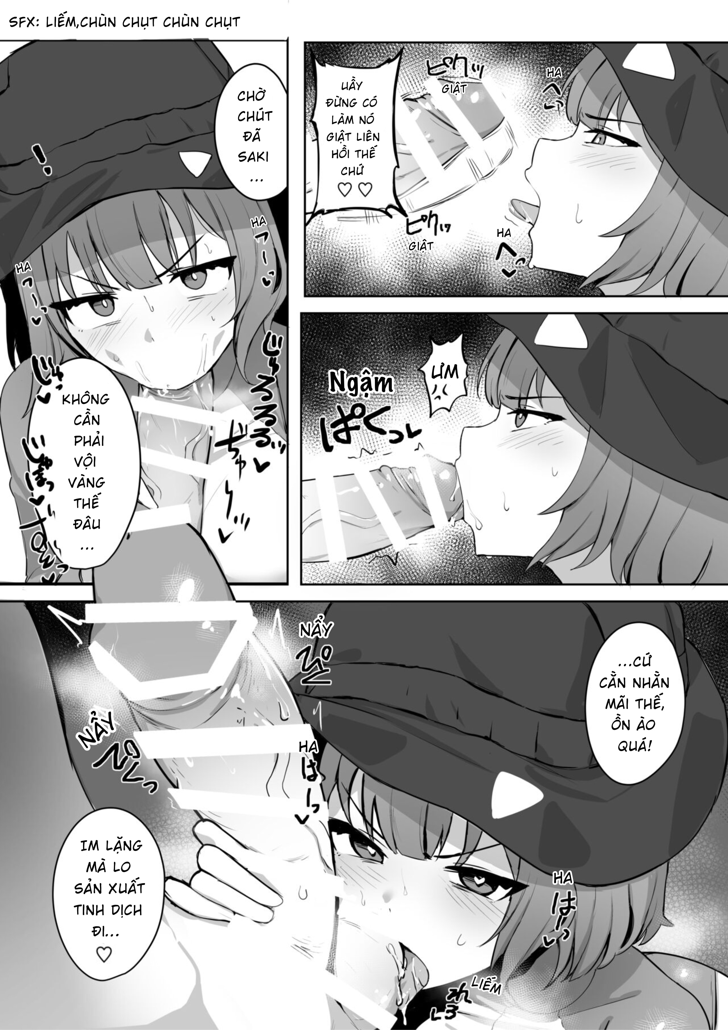HentaiVN.net - Ảnh 4 - SAKI VỚI VẺ NGOÀI TRONG SUỐT [Blue Archive] - Chap 2