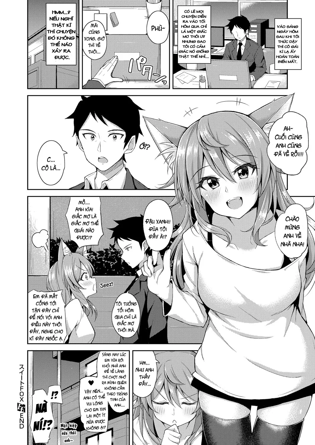 HentaiVN.net - Ảnh 21 - Sweet Fox [Dulce Zorro; Cô nàng hồ ly ngọt ngào] - Chap 1