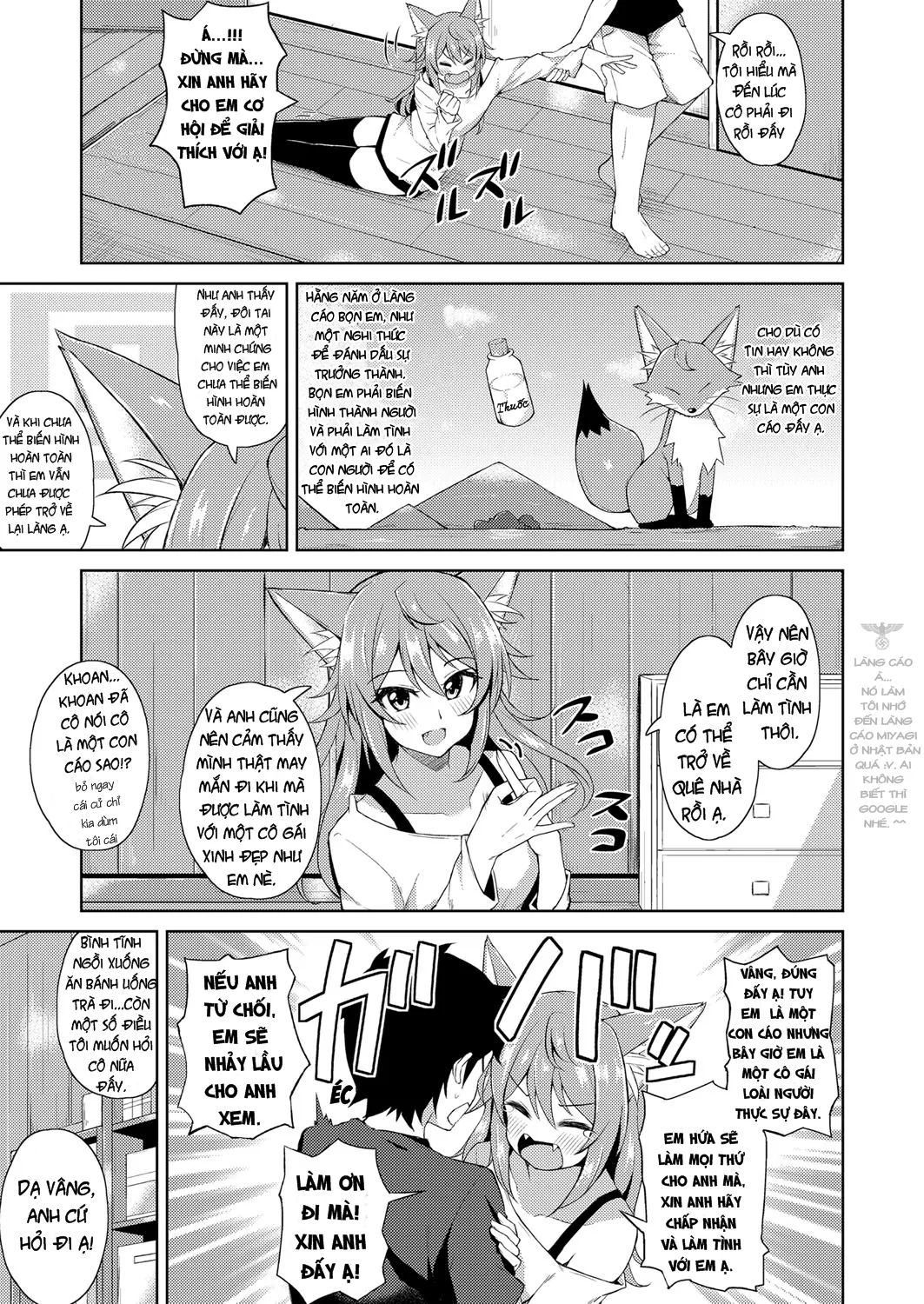 HentaiVN.net - Ảnh 4 - Sweet Fox [Dulce Zorro; Cô nàng hồ ly ngọt ngào] - Chap 1