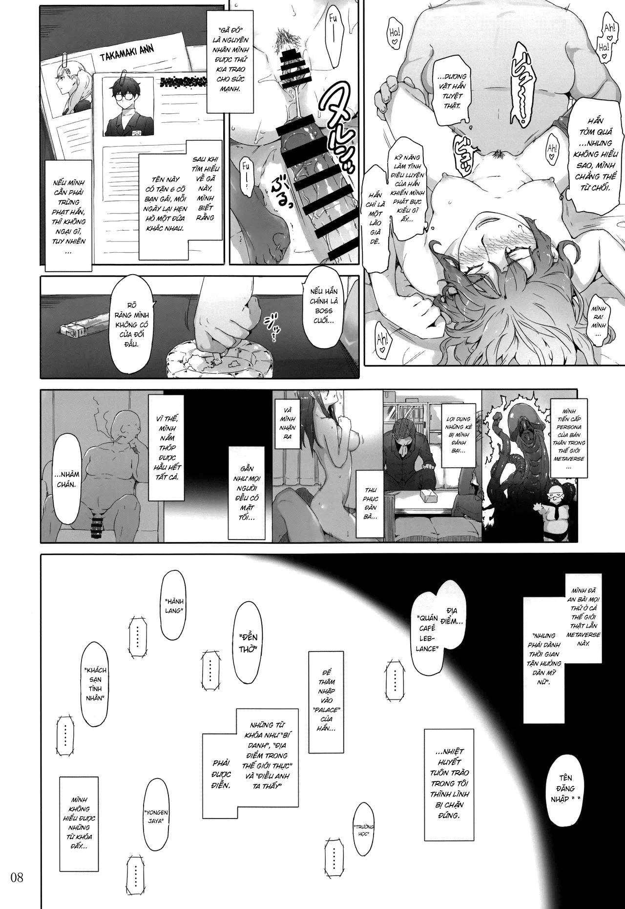 HentaiVN.net - Ảnh 7 - Băng cướp Trái tim - Chinh phục Phụ nữ - Chap 1