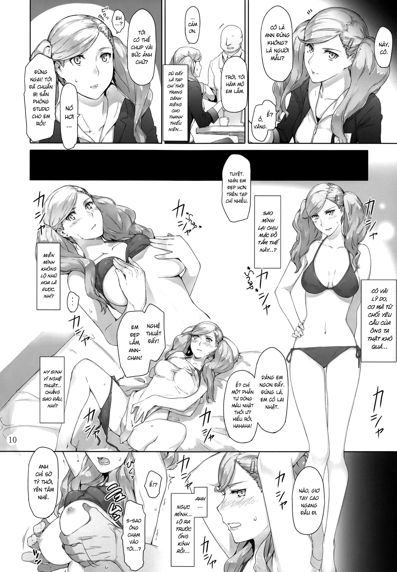 HentaiVN.net - Ảnh 9 - Băng cướp Trái tim - Chinh phục Phụ nữ - Chap 1