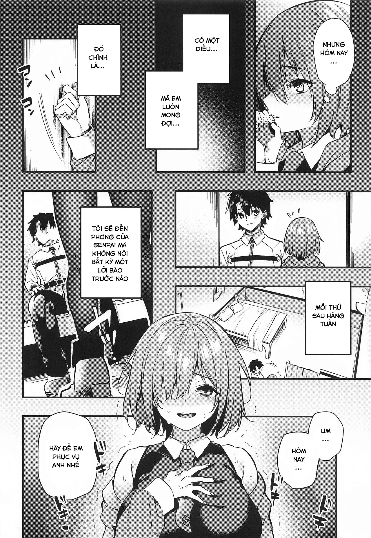 HentaiVN.net - Ảnh 3 - Kinyoubi wa Ai ni Yuki Mash ( Fate Grand Order) - Chap 1