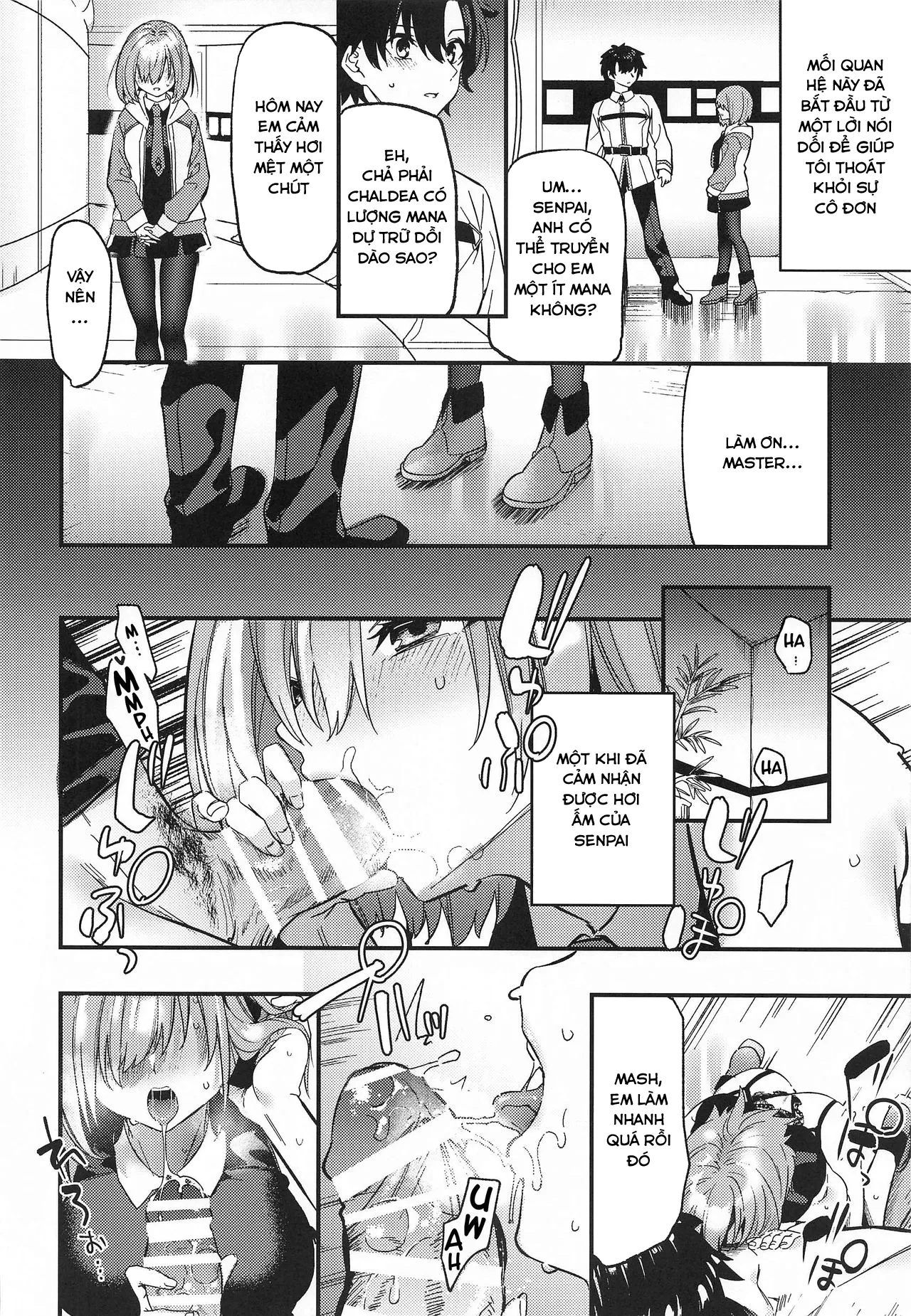 HentaiVN.net - Ảnh 5 - Kinyoubi wa Ai ni Yuki Mash ( Fate Grand Order) - Chap 1