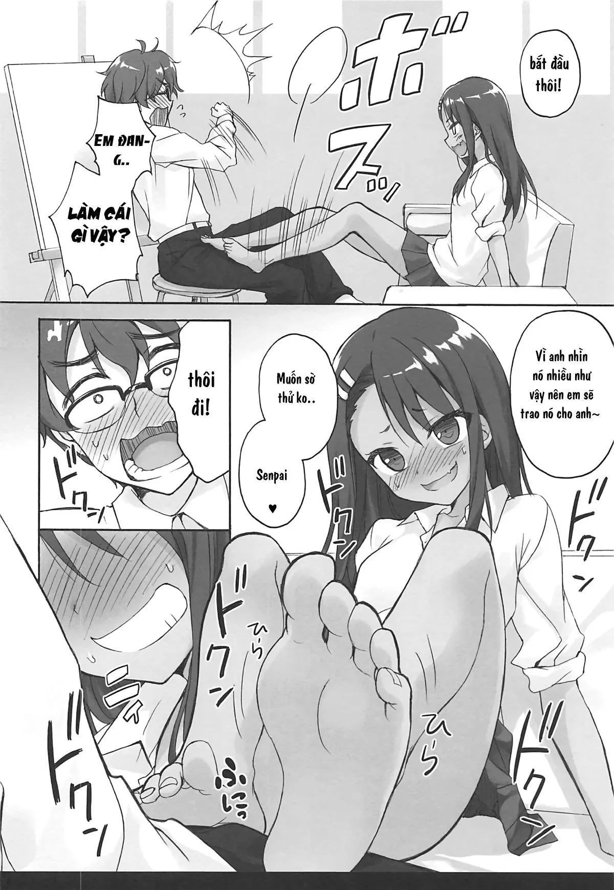 HentaiVN.net - Ảnh 5 - The skillful teaser Nagatorosan (Please don't bully me, Nagatoro-san) - Chap 1