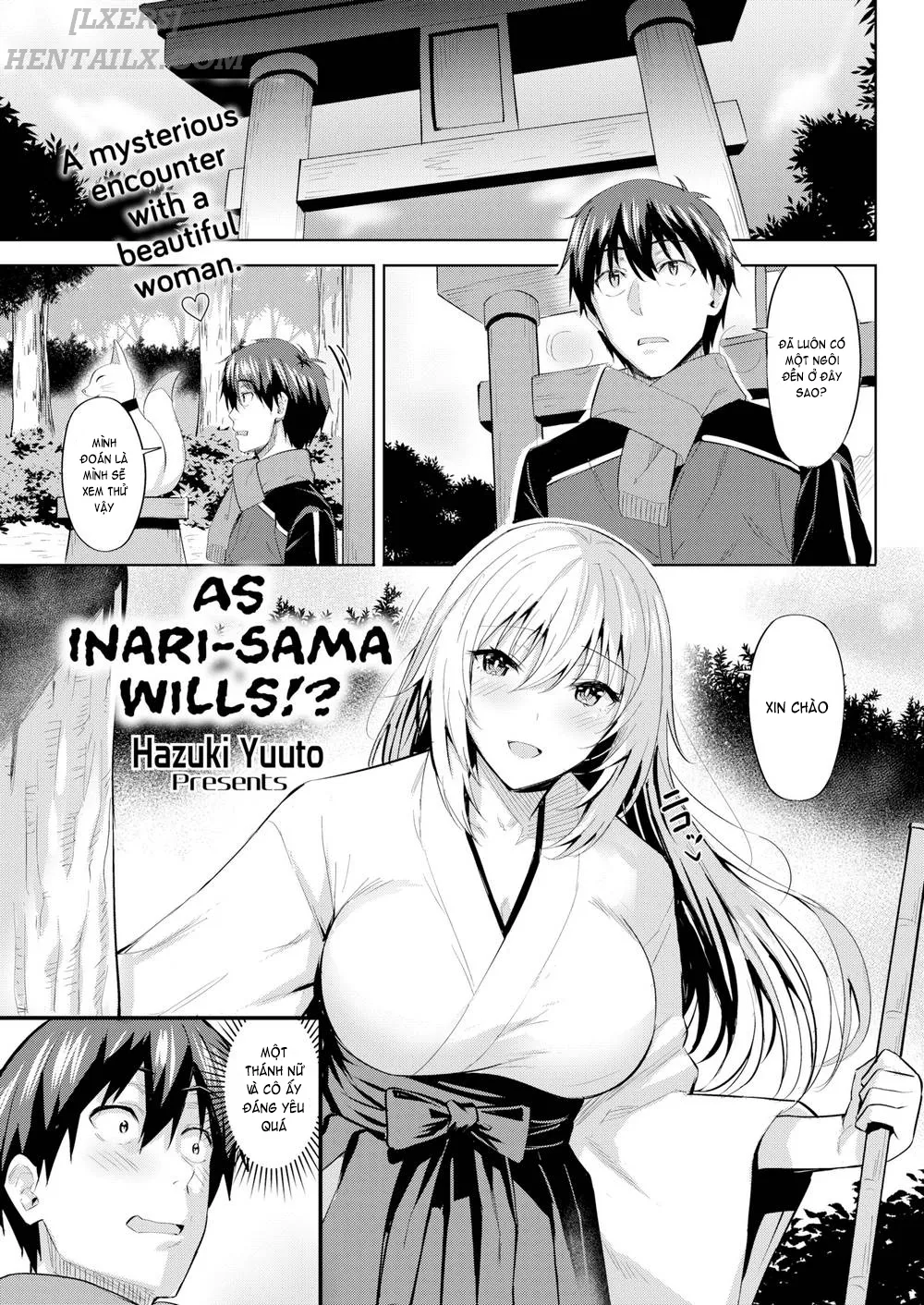 HentaiVN.net - Ảnh 4 - As Inari-sama Wills!? [Comic Kairakuten BEAST 2019-01] - Chap 1