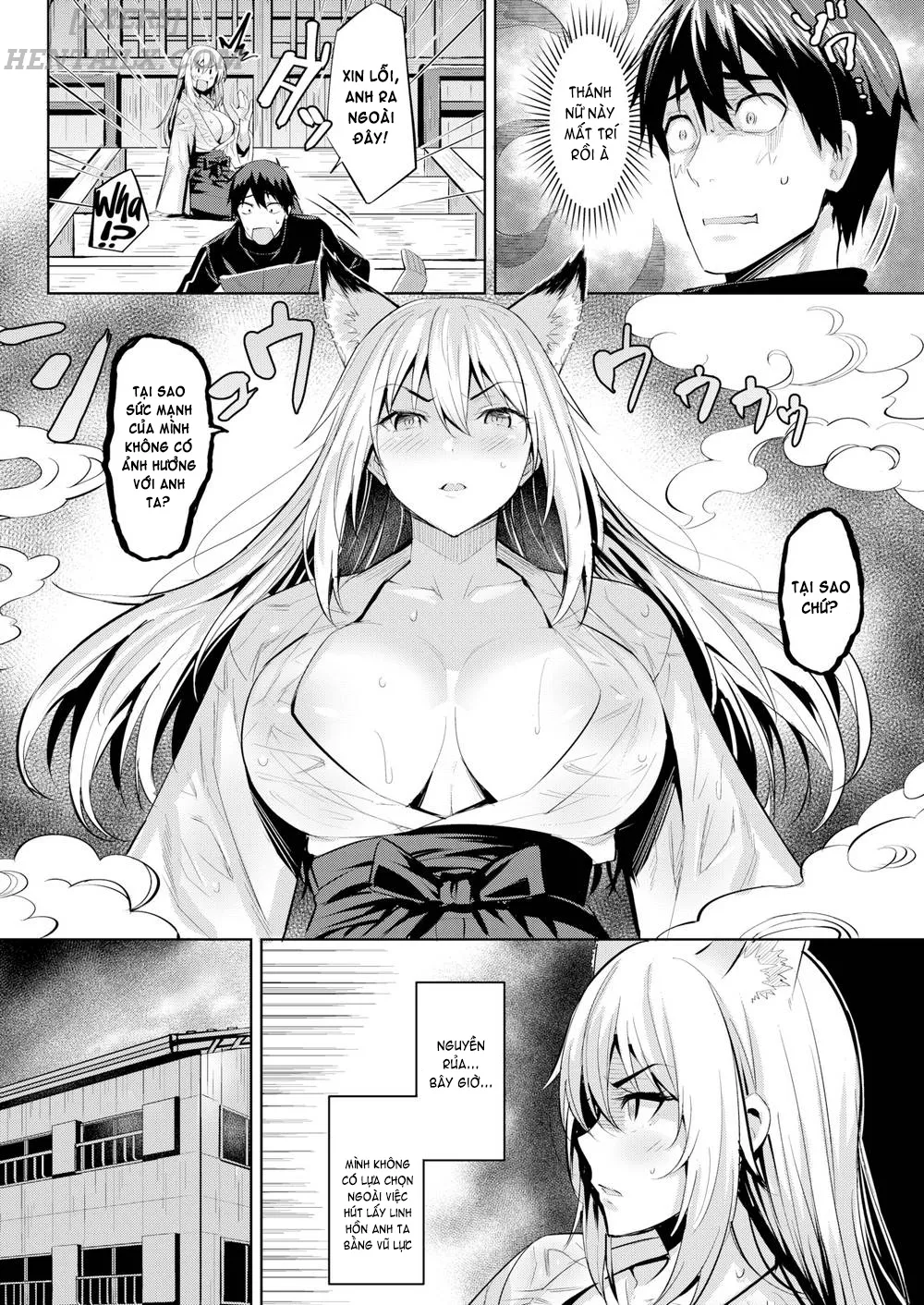 HentaiVN.net - Ảnh 7 - As Inari-sama Wills!? [Comic Kairakuten BEAST 2019-01] - Chap 1