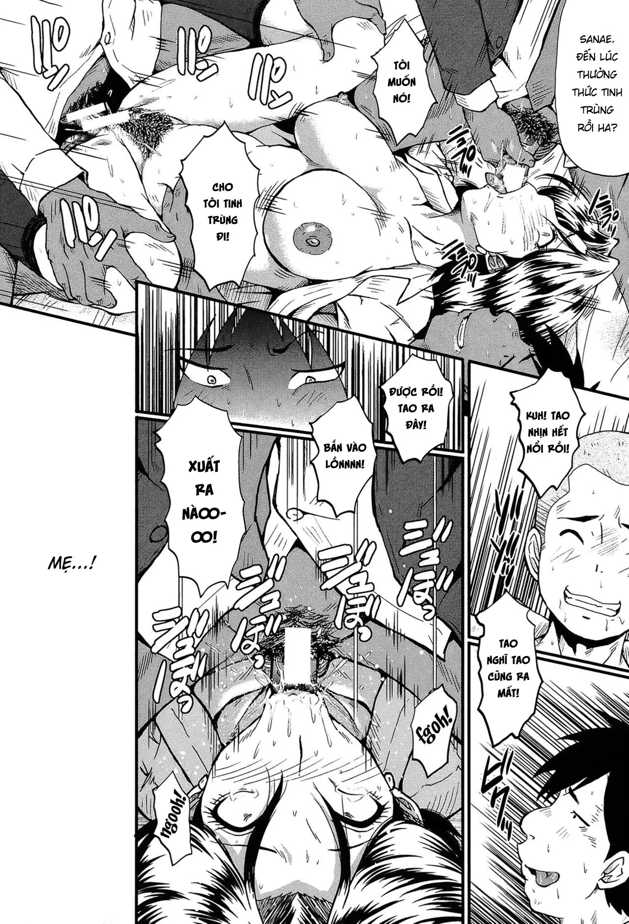 HentaiVN.net - Ảnh 18 - Món quà sinh nhật của tôi [Haha no Okurimono ; 母の贈り物] - Chap 1