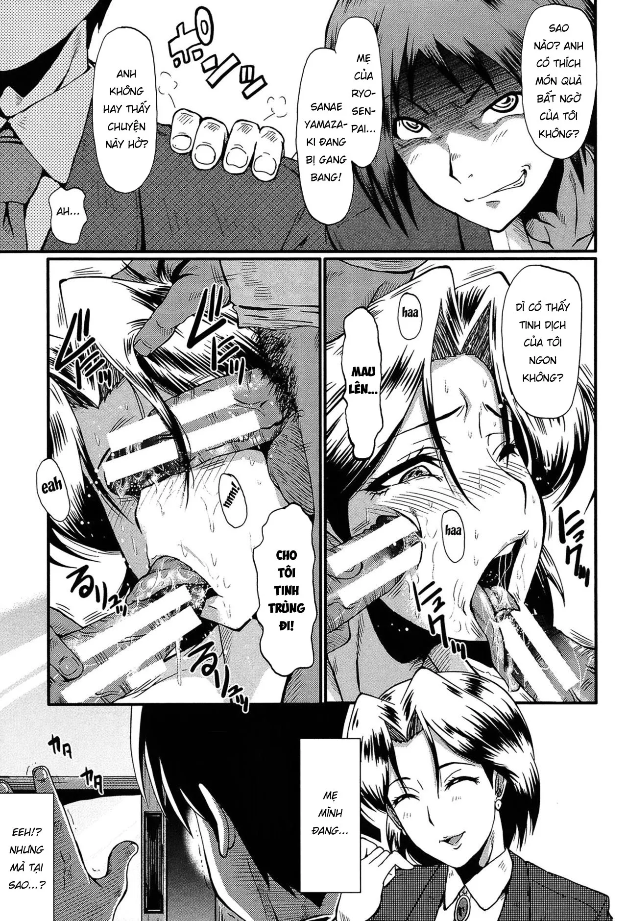 HentaiVN.net - Ảnh 9 - Món quà sinh nhật của tôi [Haha no Okurimono ; 母の贈り物] - Chap 1