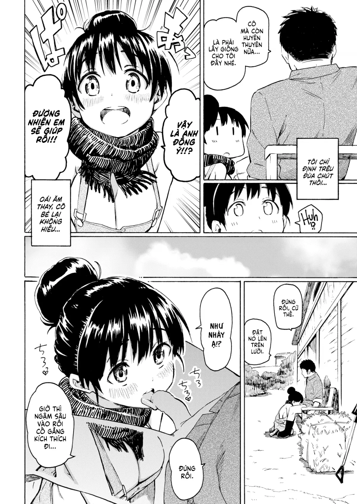 HentaiVN.net - Ảnh 7 - Chăn Bò Ngày Xuân [はるの牛飼い; Haru no Ushikai; Springtime Cow Rearing] - Chap 1