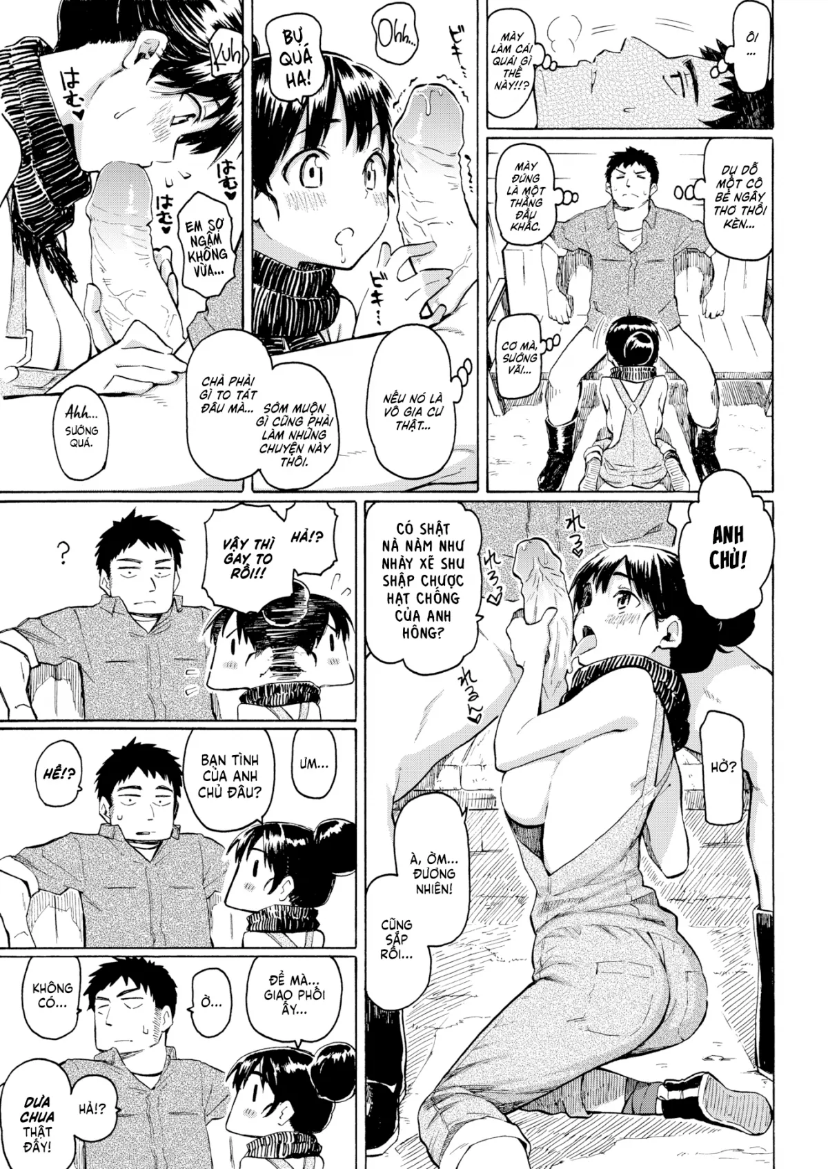 HentaiVN.net - Ảnh 8 - Chăn Bò Ngày Xuân [はるの牛飼い; Haru no Ushikai; Springtime Cow Rearing] - Chap 1