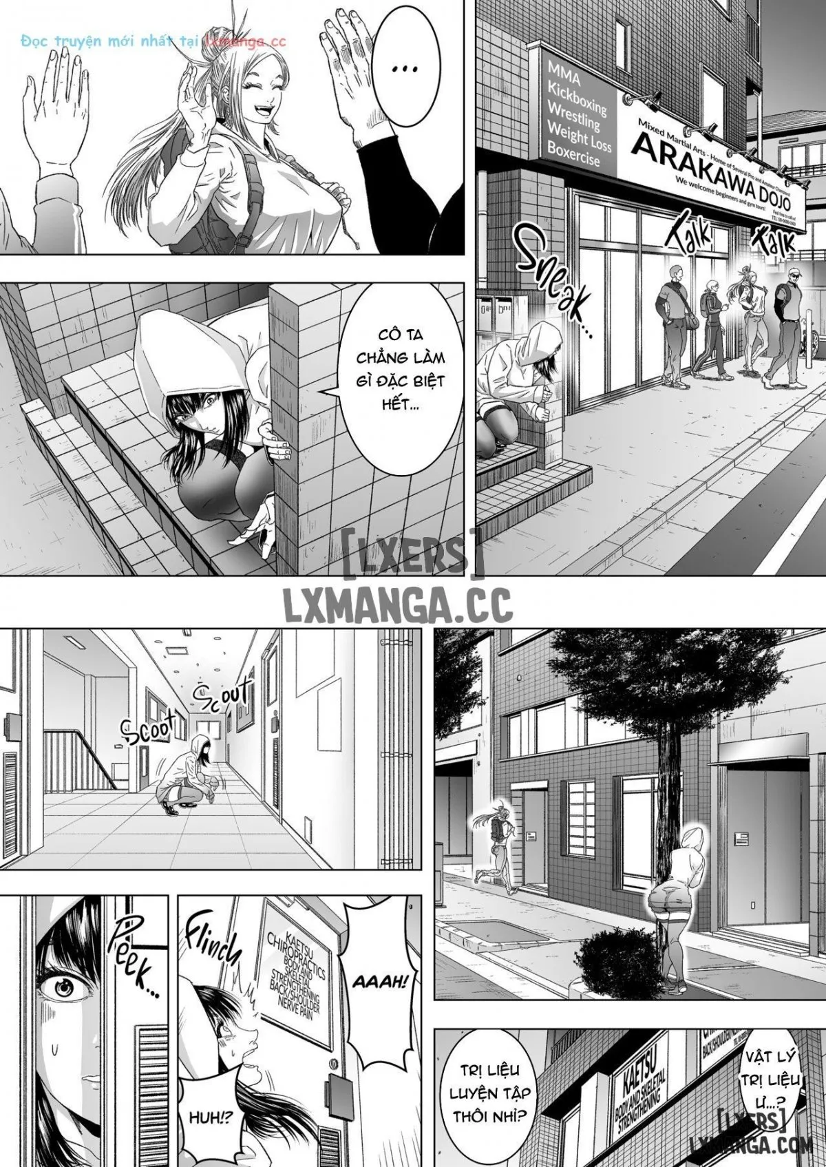 HentaiVN.net - Ảnh 38 - Kakutou Joshi wa Tsuyokunaritai/ Muchimuchi Kakutou Joshi wa Hentai Seitai-shi to Sex shite Tsuyoku naru - Chap 1