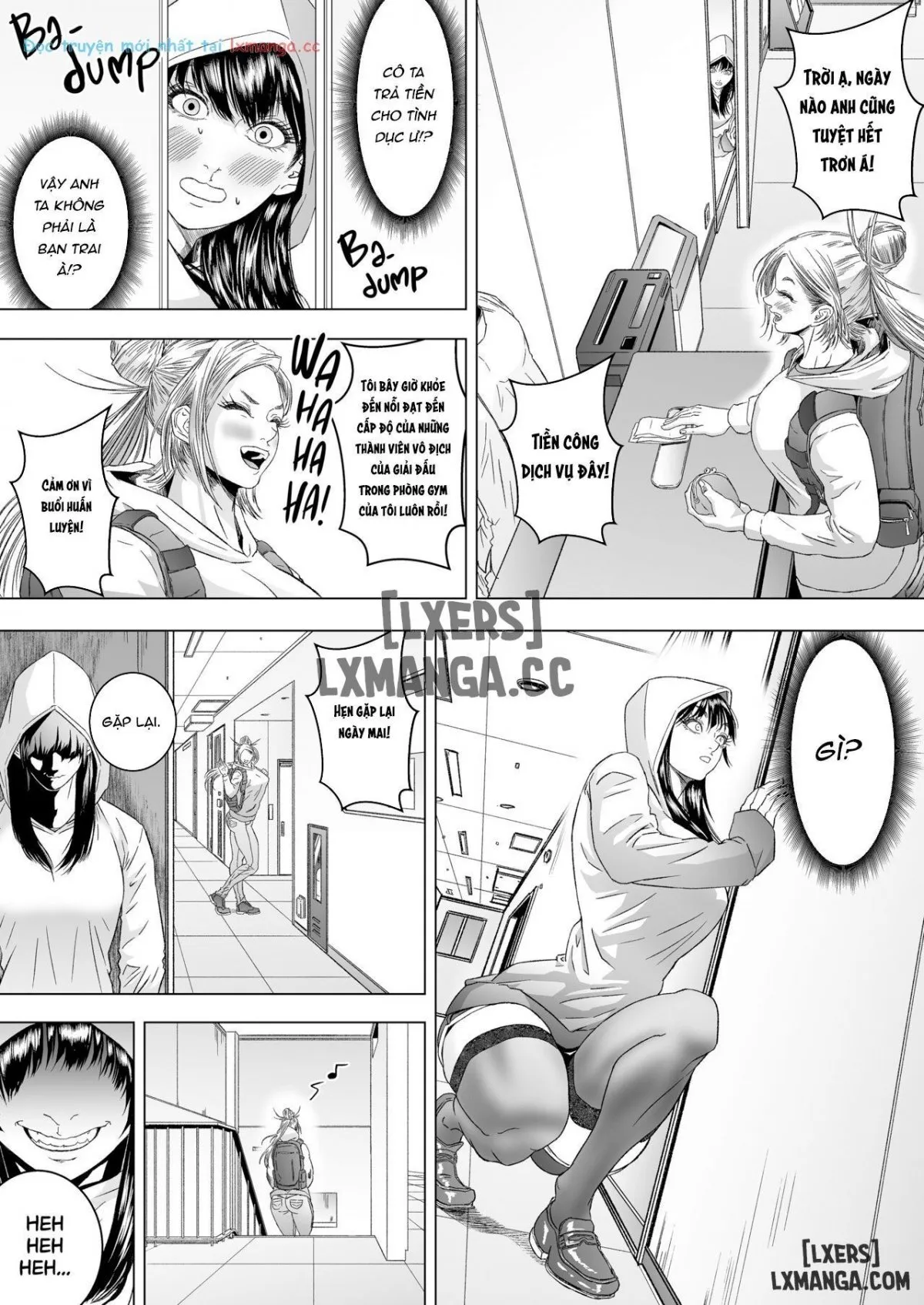 HentaiVN.net - Ảnh 40 - Kakutou Joshi wa Tsuyokunaritai/ Muchimuchi Kakutou Joshi wa Hentai Seitai-shi to Sex shite Tsuyoku naru - Chap 1