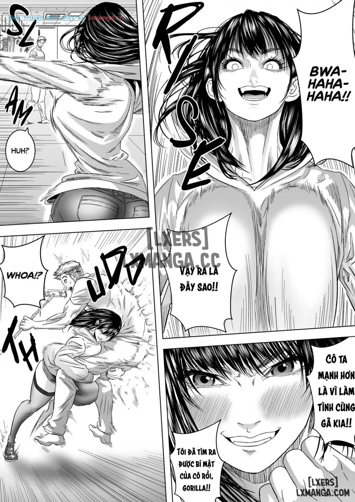 HentaiVN.net - Ảnh 41 - Kakutou Joshi wa Tsuyokunaritai/ Muchimuchi Kakutou Joshi wa Hentai Seitai-shi to Sex shite Tsuyoku naru - Chap 1