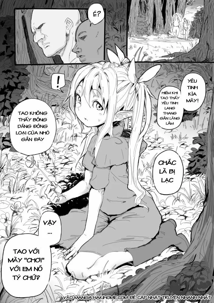 HentaiVN.net - Ảnh 1 - Elf No Youjo Ga Itanode Mechakucha Yatta Hanashi - Chap 1