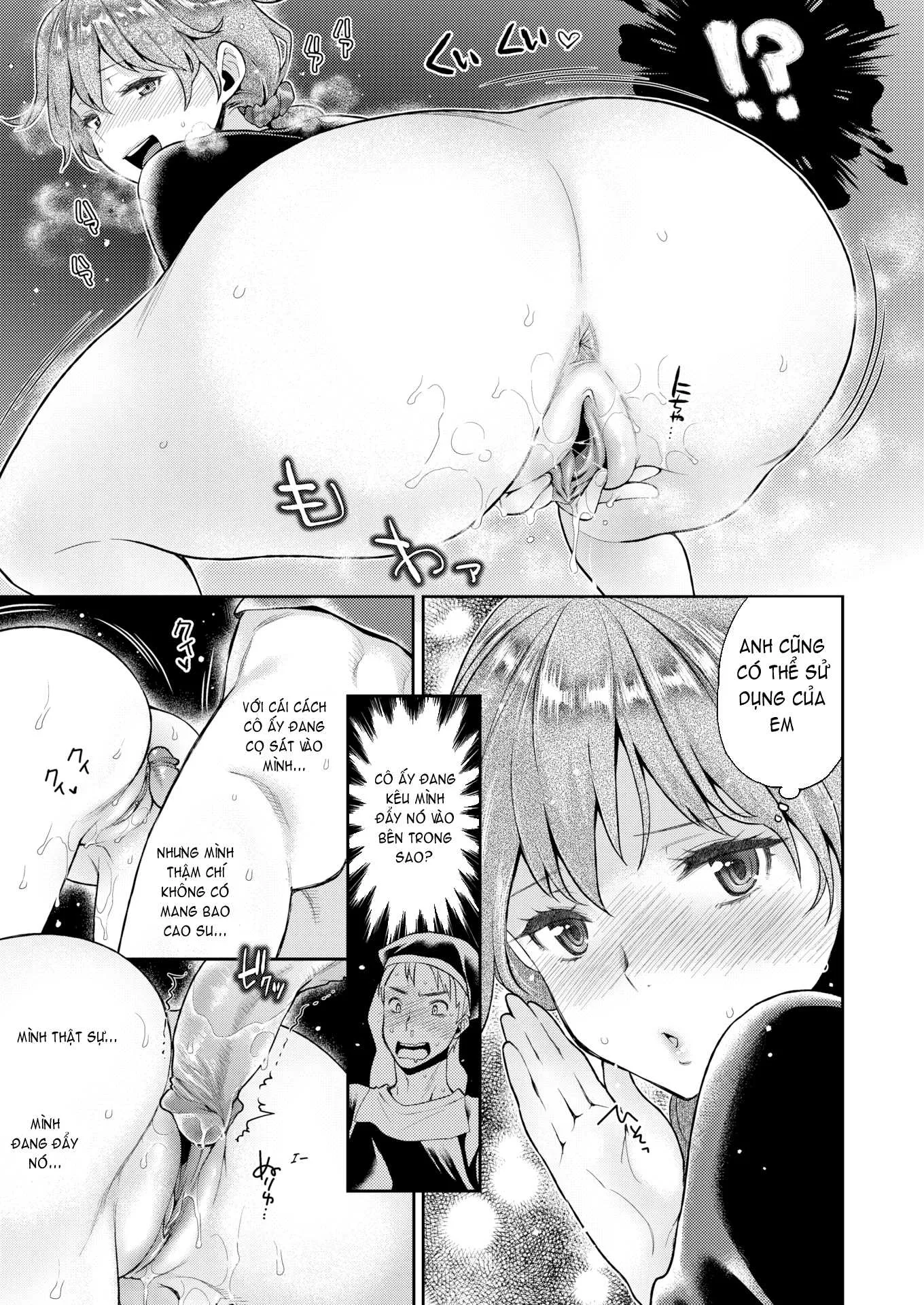 HentaiVN.net - Ảnh 10 - Bukkake Full Service Puppet Show With College Girls - Chap 1