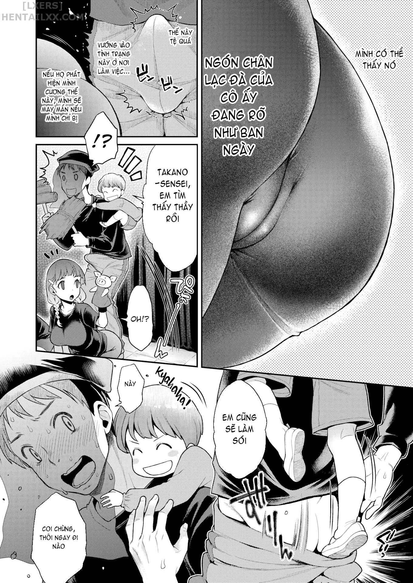 HentaiVN.net - Ảnh 5 - Bukkake Full Service Puppet Show With College Girls - Chap 1
