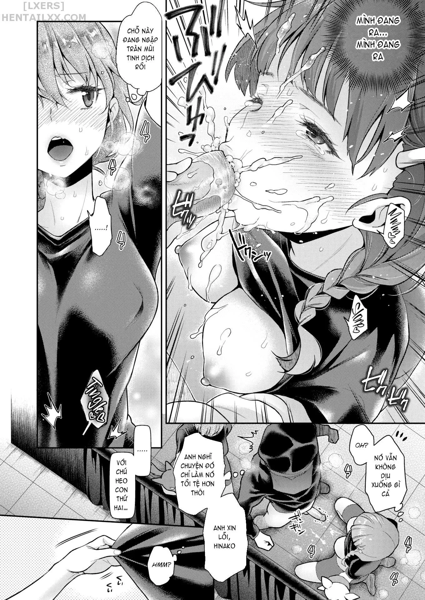 HentaiVN.net - Ảnh 9 - Bukkake Full Service Puppet Show With College Girls - Chap 1