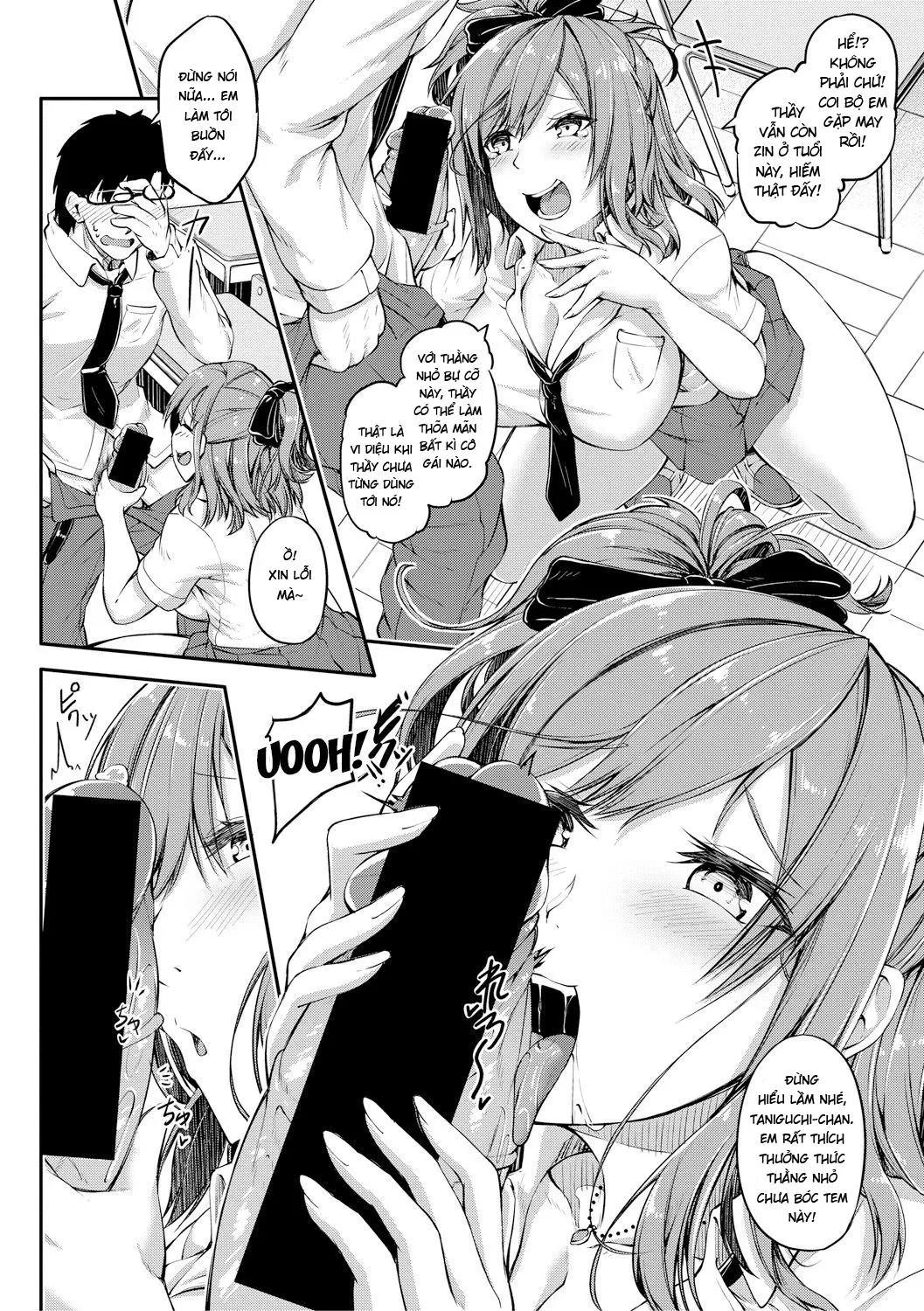 HentaiVN.net - Ảnh 7 - Sabotte Hamatte Hoshuu Jugyou [Skip the Extra Class and Fuck Instead] - Chap 1