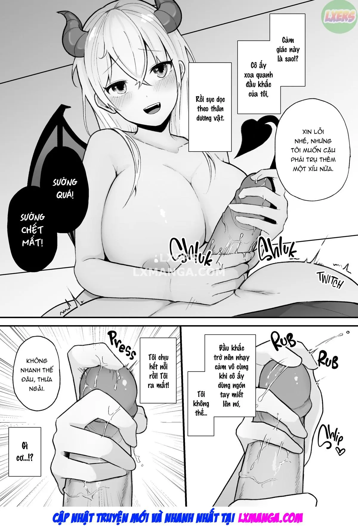 HentaiVN.net - Ảnh 14 - Succubus Shimai ni Yoru Amaama Sakusei Houshi - Chap 1