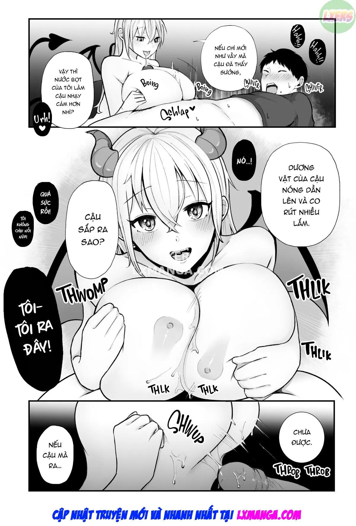 HentaiVN.net - Ảnh 18 - Succubus Shimai ni Yoru Amaama Sakusei Houshi - Chap 1