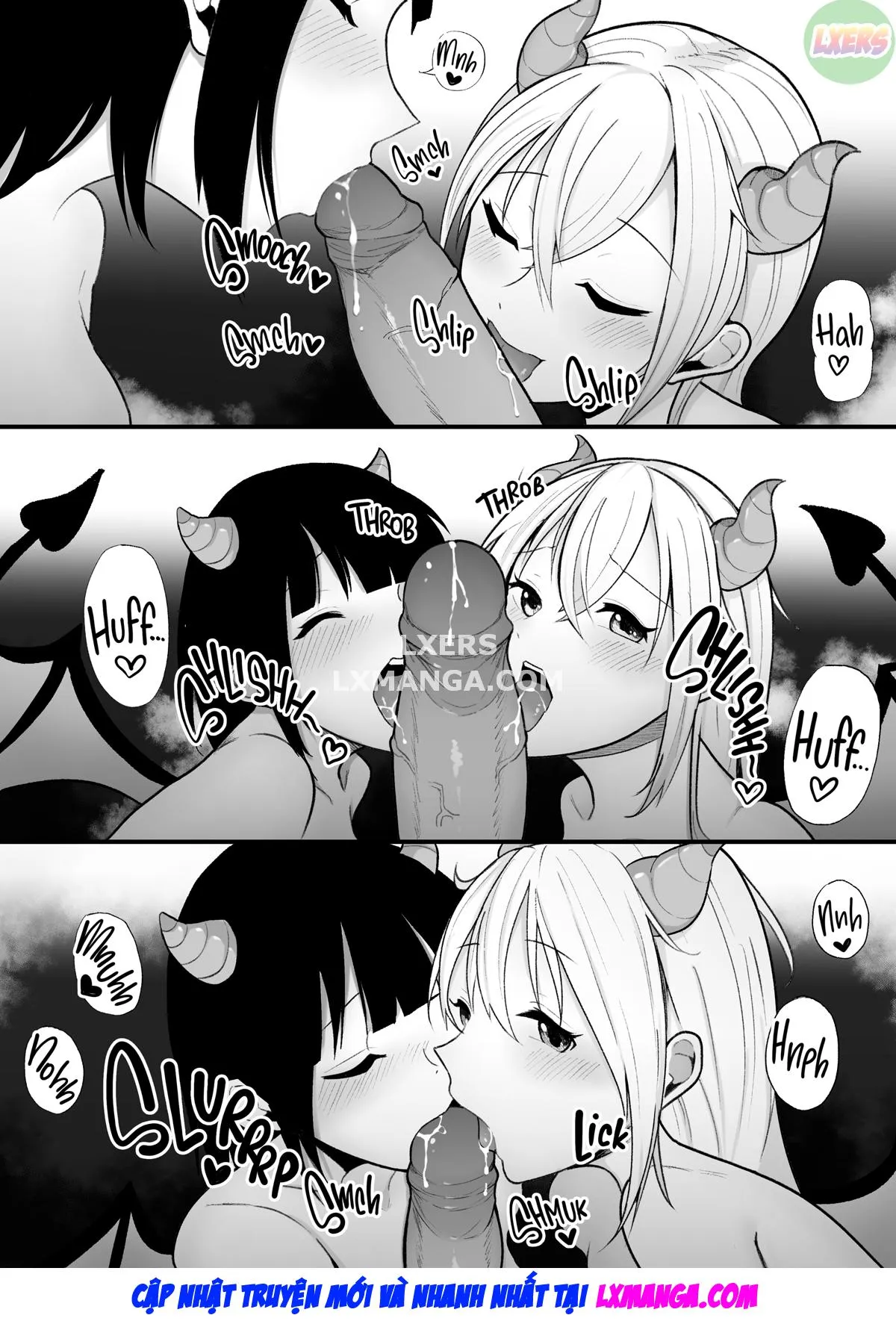 HentaiVN.net - Ảnh 40 - Succubus Shimai ni Yoru Amaama Sakusei Houshi - Chap 1