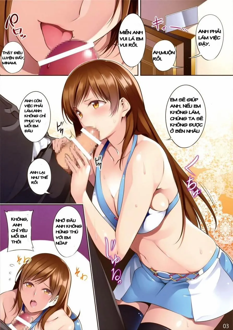 HentaiVN.net - Ảnh 5 - The book of Minami (The Idolmaster) - Chap 1