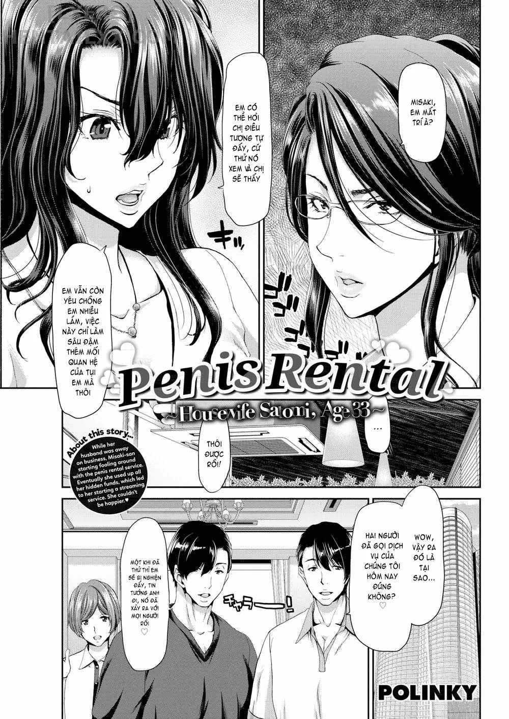 HentaiVN.net - Ảnh 4 - Penis Rental ~Housewife Satomi, Age 33~ [Comic Shitsurakuten 2018-09] - Chap 1
