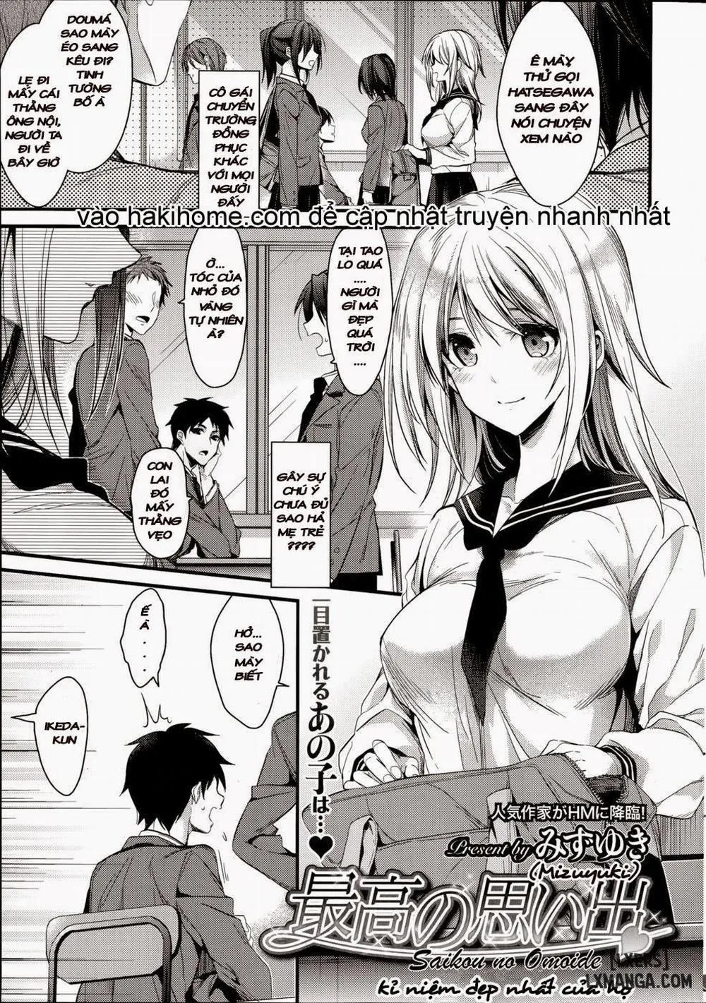 HentaiVN.net - Ảnh 1 - Saikou no Omoide - Chap 1