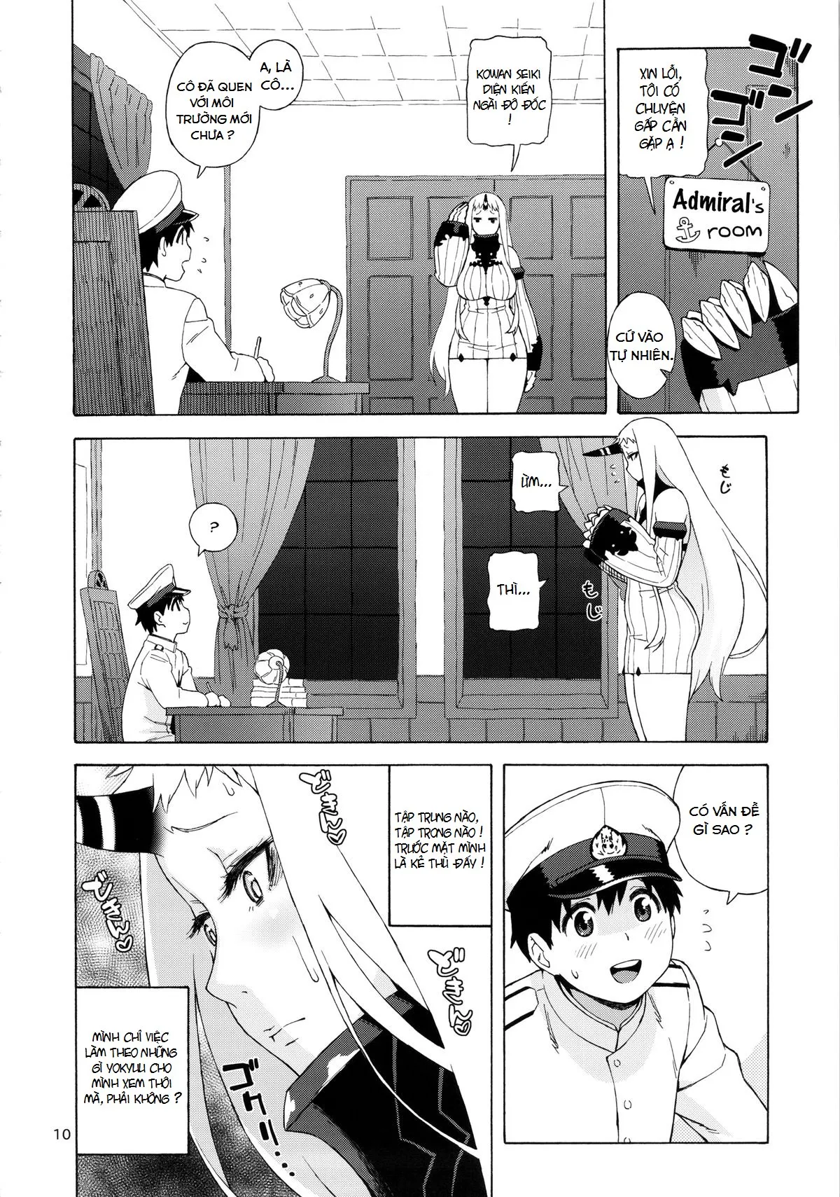 HentaiVN.net - Ảnh 10 - Kouwan-chan no Spy Daisakusen (Kantai Collection, -KanColle-) [Kowan-chan's Great Undercover Plan] - Chap 1