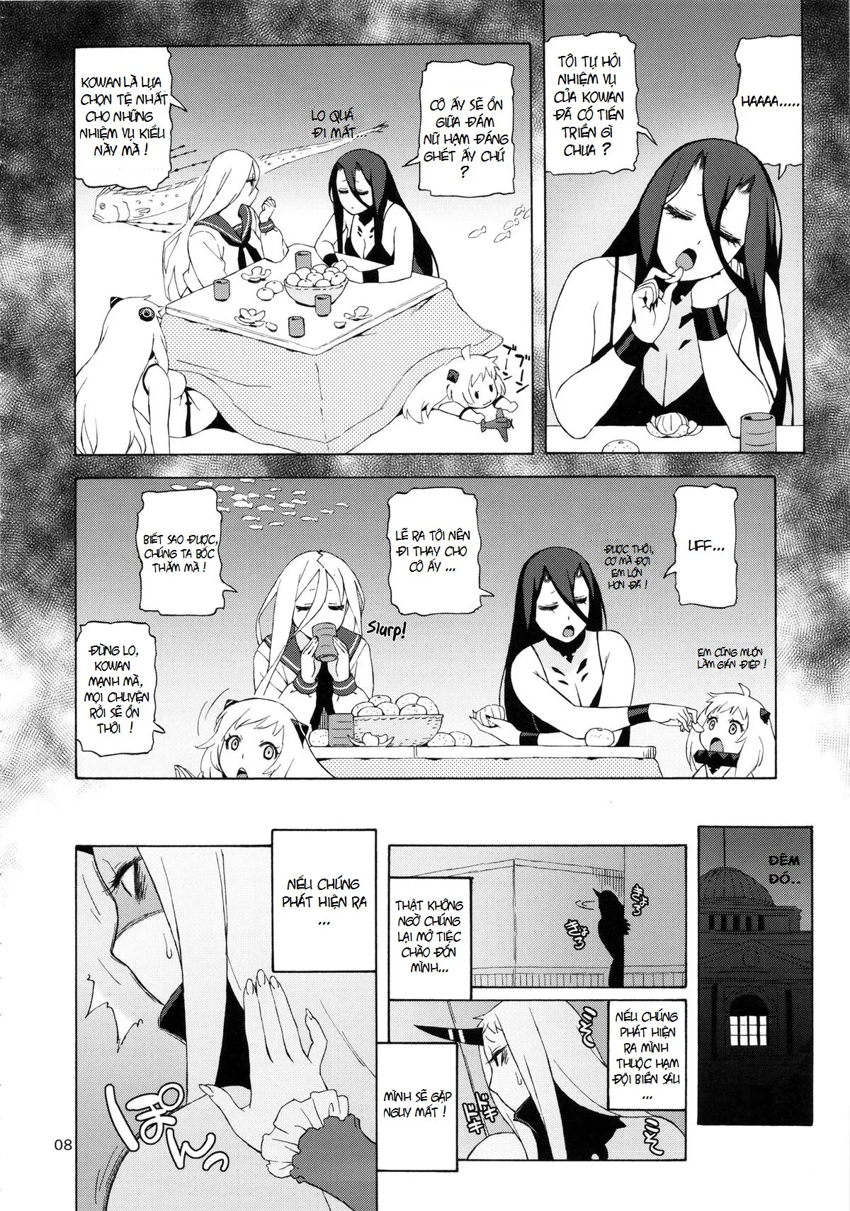HentaiVN.net - Ảnh 8 - Kouwan-chan no Spy Daisakusen (Kantai Collection, -KanColle-) [Kowan-chan's Great Undercover Plan] - Chap 1