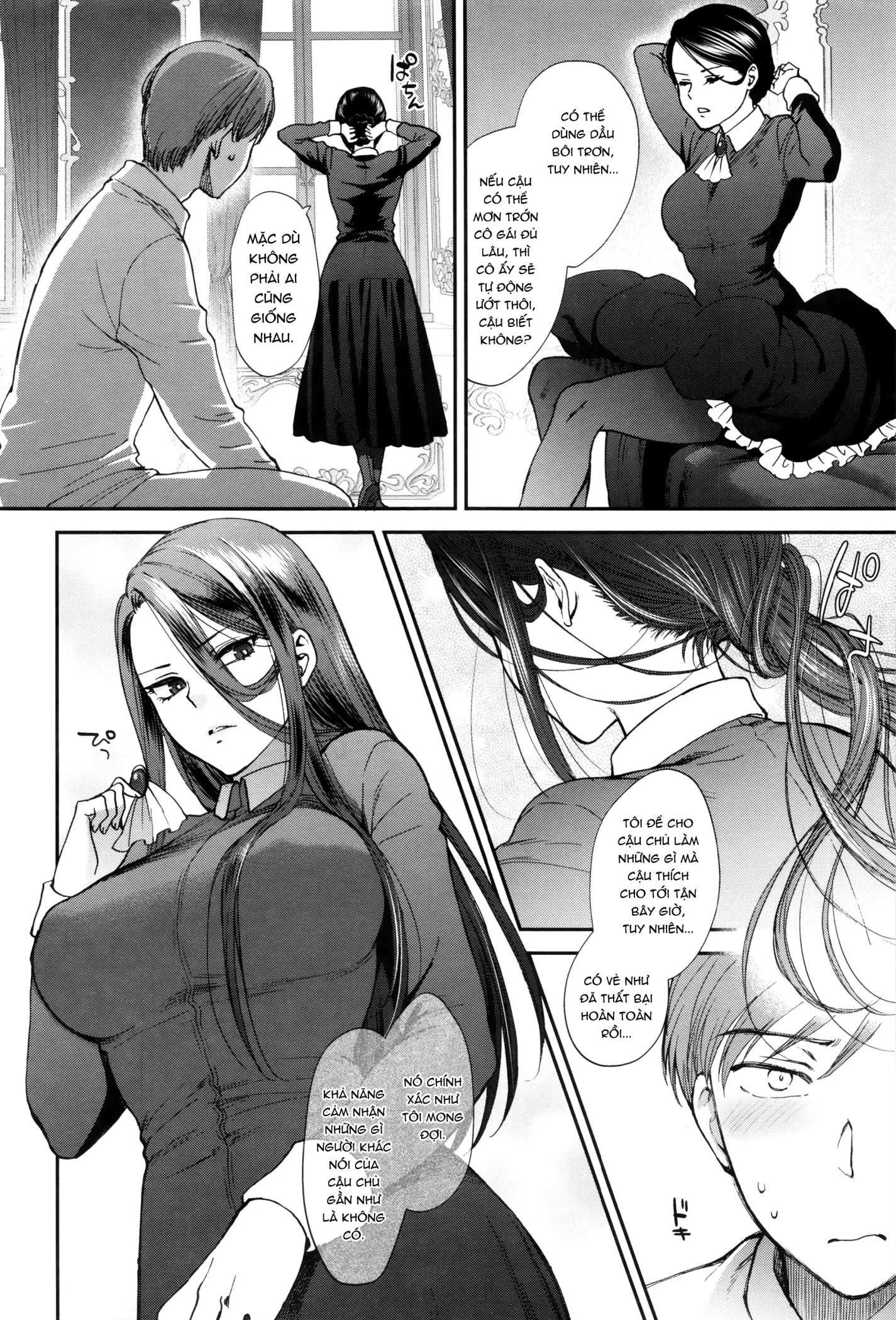 HentaiVN.net - Ảnh 11 - Kyoudou Well Maid [The Well “Maid” Instructor] - Chap 1