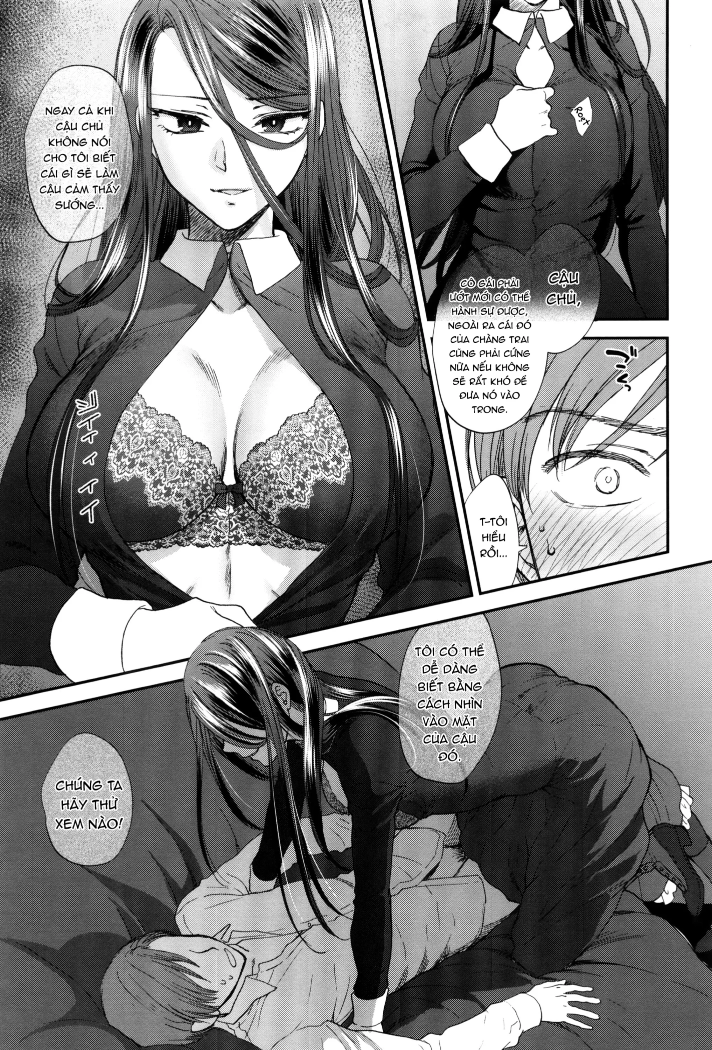 HentaiVN.net - Ảnh 12 - Kyoudou Well Maid [The Well “Maid” Instructor] - Chap 1