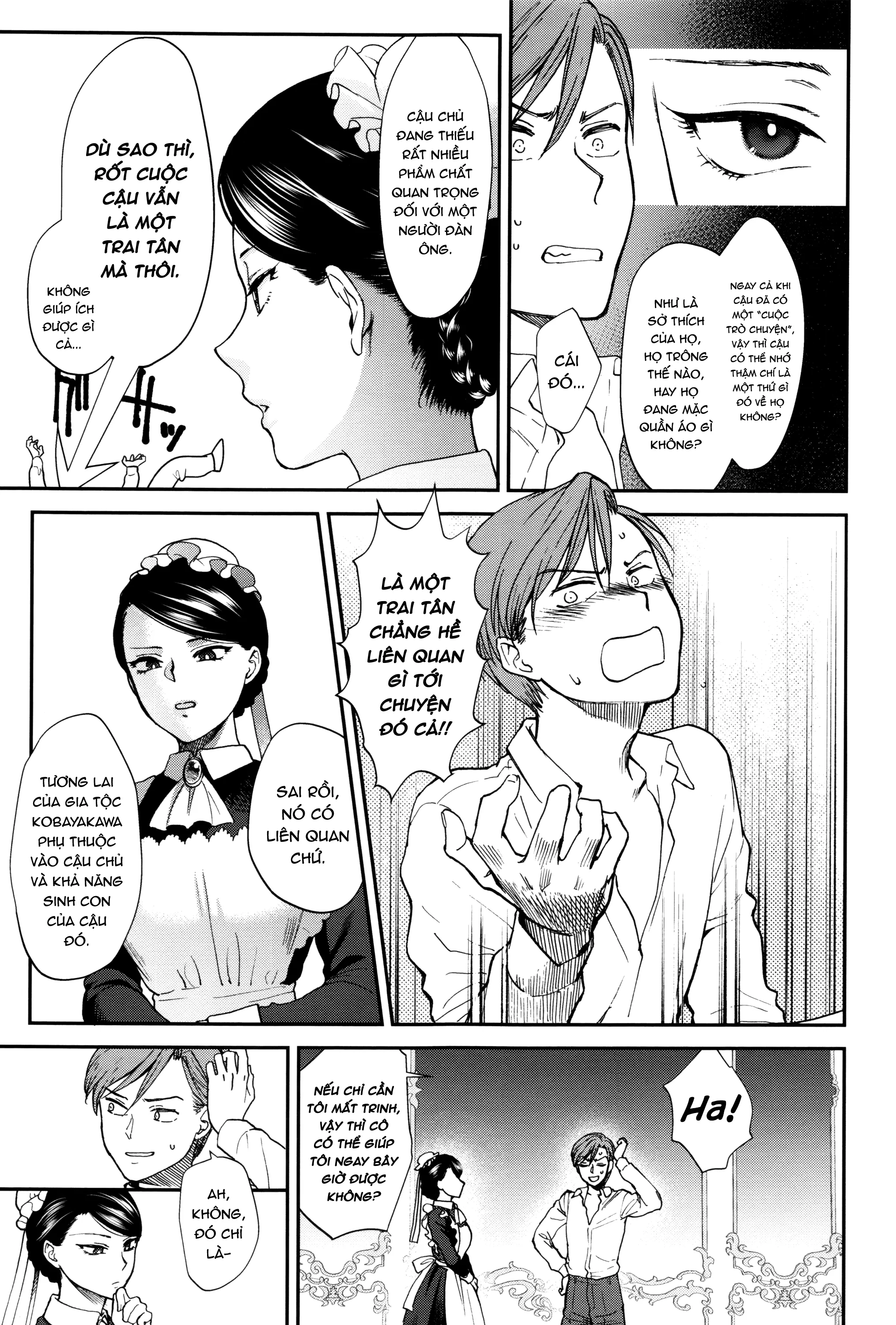 HentaiVN.net - Ảnh 6 - Kyoudou Well Maid [The Well “Maid” Instructor] - Chap 1