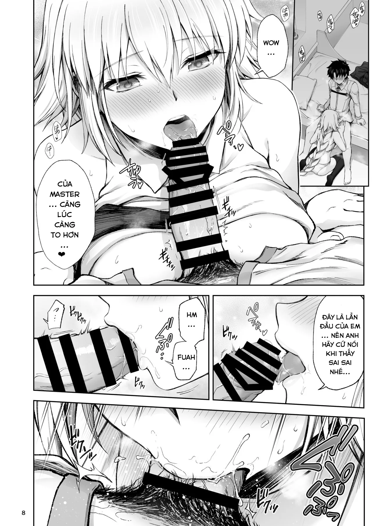 HentaiVN.net - Ảnh 9 - Lần đầu với Jeanne! [Jeanne to Hajimete] - Chap 1