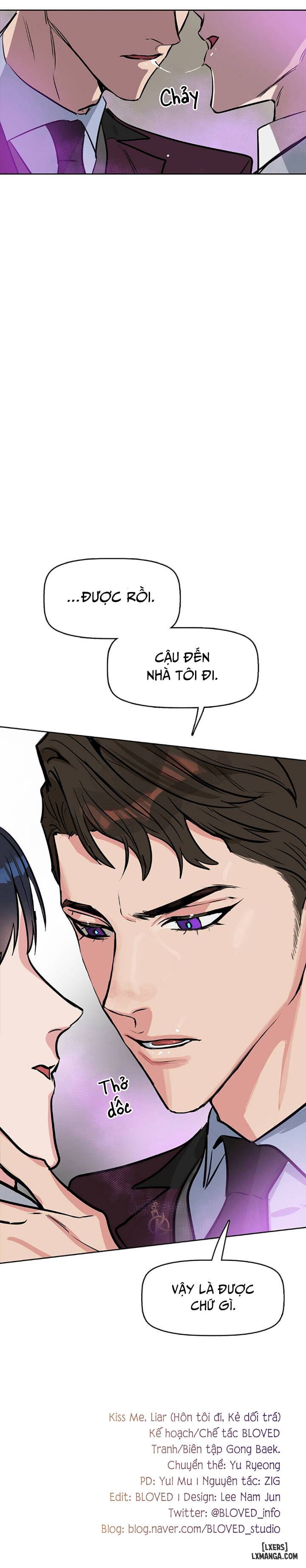 HentaiVN.net - Ảnh 20 - Hôn tôi đi, kẻ dối trá - Chap 5