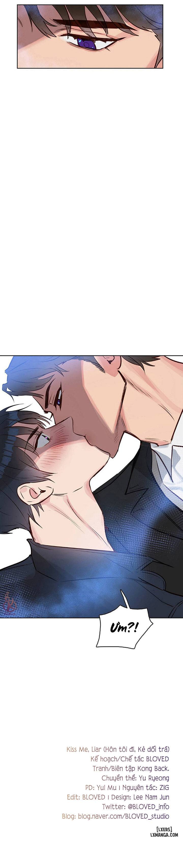 HentaiVN.net - Ảnh 22 - Hôn tôi đi, kẻ dối trá - Chap 7