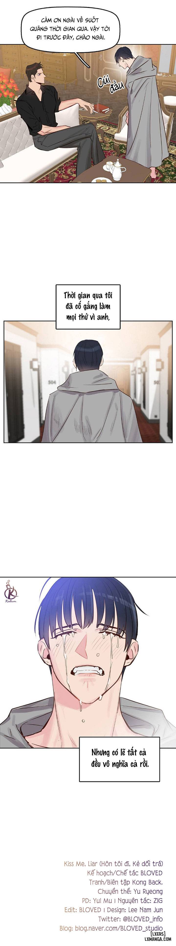 HentaiVN.net - Ảnh 16 - Hôn tôi đi, kẻ dối trá - Chap 8