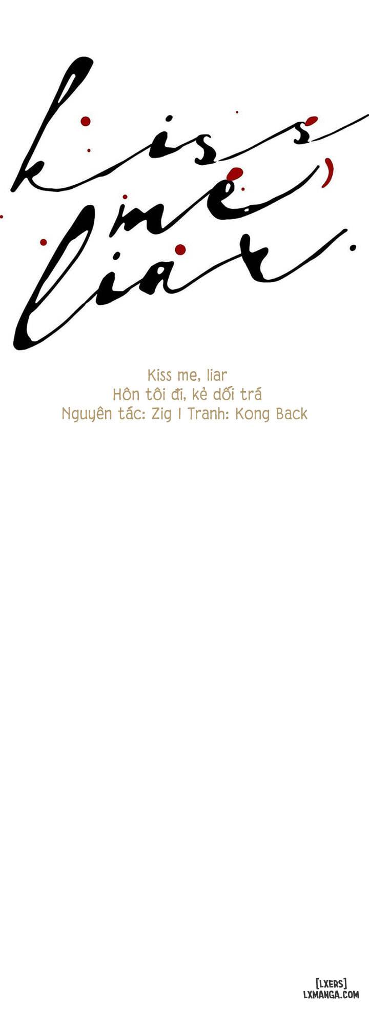 HentaiVN.net - Ảnh 10 - Hôn tôi đi, kẻ dối trá - Chap 9